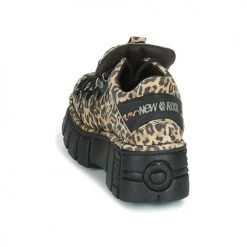 Chaussures Femme Derbies New Rock M-120N-C31 Leopard -Derbies Soldes 21097992 500 E