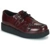 Chaussures Derbies TUK VIVA LOW CREEPER BURGUNDY Bordeaux