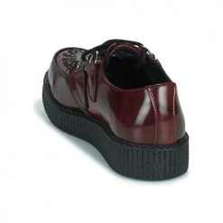 Chaussures Derbies TUK VIVA LOW CREEPER BURGUNDY Bordeaux -Derbies Soldes 21132853 500 E
