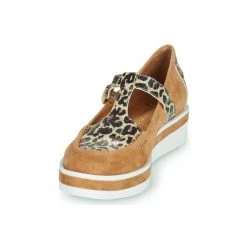 Chaussures Femme Derbies Mam'Zelle KINT Camel -Derbies Soldes 21200043 500 C