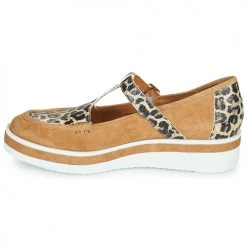 Chaussures Femme Derbies Mam'Zelle KINT Camel -Derbies Soldes 21200043 500 D