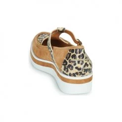 Chaussures Femme Derbies Mam'Zelle KINT Camel -Derbies Soldes 21200043 500 E