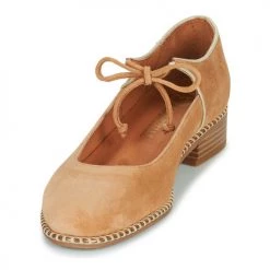Chaussures Femme Derbies Mam'Zelle LARIDA Camel -Derbies Soldes 21200044 500 C