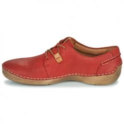 Chaussures Femme Derbies Josef Seibel FERGEY 91 Rouge -Derbies Soldes 21255543 500 D