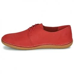 Chaussures Femme Derbies Kickers HOLSTER Rouge -Derbies Soldes 21325134 500 D