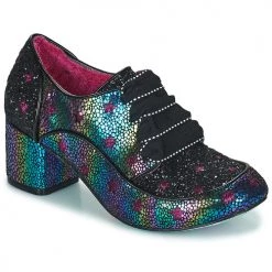 Chaussures Femme Richelieu Irregular Choice SUPERNOVA Noir / Multicolore