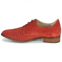 Chaussures Femme Derbies Dorking ASTRID Rouge 8 Chaussures Femme Derbies Dorking ASTRID Rouge -Derbies Soldes 21448079 500 D