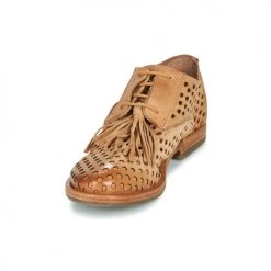 Chaussures Femme Derbies Airstep / A.S.98 ZEPORT DERBY Camel -Derbies Soldes 21607793 500 C