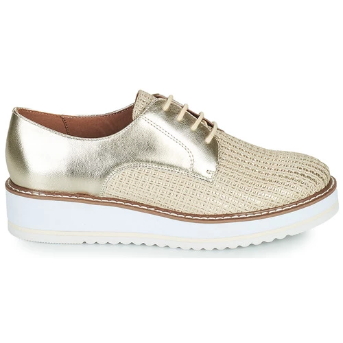 Chaussures Femme Derbies Karston ORPLOU Doré 2 Chaussures Femme Derbies Karston ORPLOU Doré – Image 2