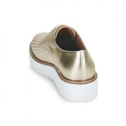 Chaussures Femme Derbies Karston ORPLOU Doré 9 Chaussures Femme Derbies Karston ORPLOU Doré -Derbies Soldes 21667787 500 E