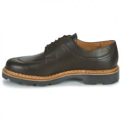 Chaussures Femme Derbies Pellet LURON Marron -Derbies Soldes 22203680 500 D