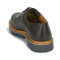 Chaussures Femme Derbies Pellet LURON Marron -Derbies Soldes 22203680 500 E