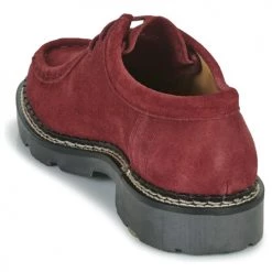 Chaussures Femme Derbies Pellet MACHA Bordeaux -Derbies Soldes 22203686 500 E