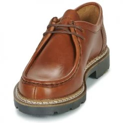 Chaussures Femme Derbies Pellet MACHA Marron -Derbies Soldes 22203689 500 C