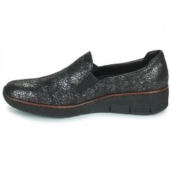 Chaussures Femme Derbies Rieker 53766-00 Noir -Derbies Soldes 22370349 500 D