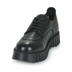 Chaussures Femme Derbies Kickers KICK FAMOUS Noir -Derbies Soldes 22587822 500 C