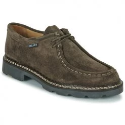 Chaussures Femme Derbies Pellet MACHA Gris