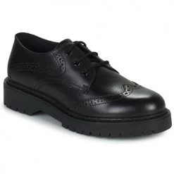 Chaussures Femme Derbies Geox D BLEYZE Noir