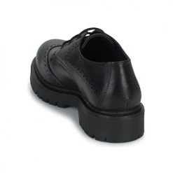 Chaussures Femme Derbies Geox D BLEYZE Noir -Derbies Soldes 22643131 500 E