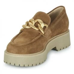 Chaussures Femme Derbies NeroGiardini VOLTERRA Cognac -Derbies Soldes 23119236 500 C