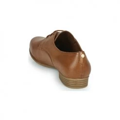 Chaussures Femme Richelieu Tamaris Marron -Derbies Soldes 23130761 500 E