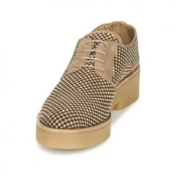 Chaussures Femme Derbies Now TORAL Marron -Derbies Soldes 2484488 500 C