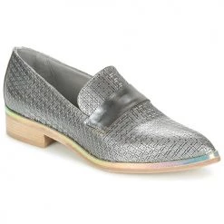 Chaussures Femme Derbies Now METUZI Argent