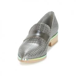 Chaussures Femme Derbies Now METUZI Argent -Derbies Soldes 2484495 500 C