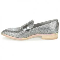 Chaussures Femme Derbies Now METUZI Argent -Derbies Soldes 2484495 500 D