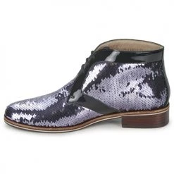 Chaussures Femme Derbies C.Petula PEGASE Argent -Derbies Soldes 282119 500 D