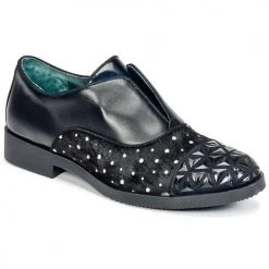 Chaussures Femme Derbies Café Noir BASILE Noir