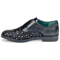 Chaussures Femme Derbies Café Noir BASILE Noir -Derbies Soldes 3563383 500 D
