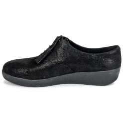 Chaussures Femme Derbies FitFlop CLASSIC TASSEL SUPEROXFORD Noir -Derbies Soldes 3670395 500 D