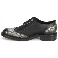 Chaussures Femme Derbies Koah LESTER Black / Silver -Derbies Soldes 381082 500 D