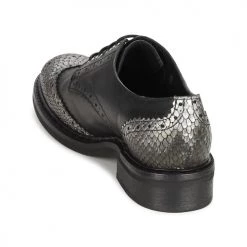 Chaussures Femme Derbies Koah LESTER Black / Silver -Derbies Soldes 381082 500 E