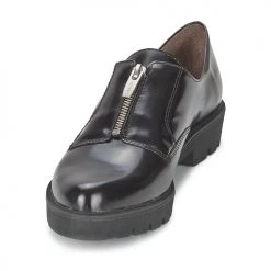 Chaussures Femme Derbies Wonders CAMMA Noir -Derbies Soldes 397816 500 C