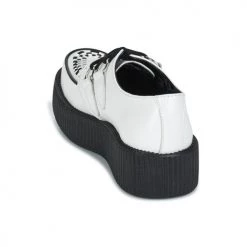Chaussures Derbies TUK VIVA HIGH MONDO CREEPER Blanc 9 Chaussures Derbies TUK VIVA HIGH MONDO CREEPER Blanc -Derbies Soldes 4667651 500 E