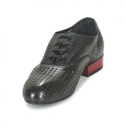 Chaussures Femme Derbies Café Noir ANOUGRA Noir -Derbies Soldes 4894991 500 C