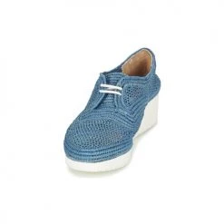Chaussures Femme Derbies Robert Clergerie VICOLEM Bleu 7 Chaussures Femme Derbies Robert Clergerie VICOLEM Bleu -Derbies Soldes 4923239 500 C