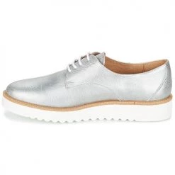 Chaussures Femme Derbies Casual Attitude GEGE Argent -Derbies Soldes 4973925 500 D