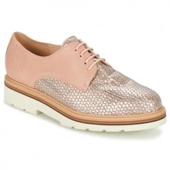 Chaussures Femme Derbies Fericelli GRATY Rose nude