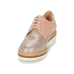 Chaussures Femme Derbies Fericelli GRATY Rose nude -Derbies Soldes 4992136 500 C