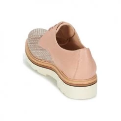 Chaussures Femme Derbies Fericelli GRATY Rose nude -Derbies Soldes 4992136 500 E