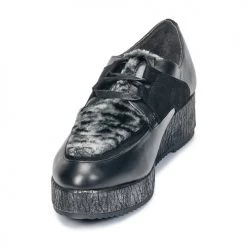 Chaussures Femme Derbies Mam'Zelle ROSITA Gris -Derbies Soldes 5953190 500 C