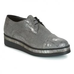 Chaussures Femme Derbies Sweet Lemon SABA Gris