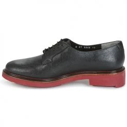Chaussures Femme Derbies Robert Clergerie JONCKO-GRAFFITI-NOIR Noir -Derbies Soldes 6040736 500 D