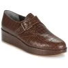 Chaussures Femme Derbies Robert Clergerie NONKA-V.COCCO-CHOCOLAT Marron