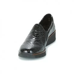 Chaussures Femme Derbies Rieker LLOYD Noir -Derbies Soldes 6040808 500 C