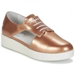 Chaussures Femme Derbies Mellow Yellow DAFUNK Orange métallisé