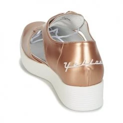 Chaussures Femme Derbies Mellow Yellow DAFUNK Orange métallisé -Derbies Soldes 6539735 500 E